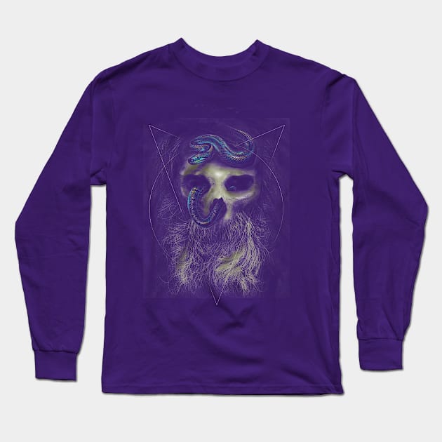 Serpent Lord Long Sleeve T-Shirt by opawapo